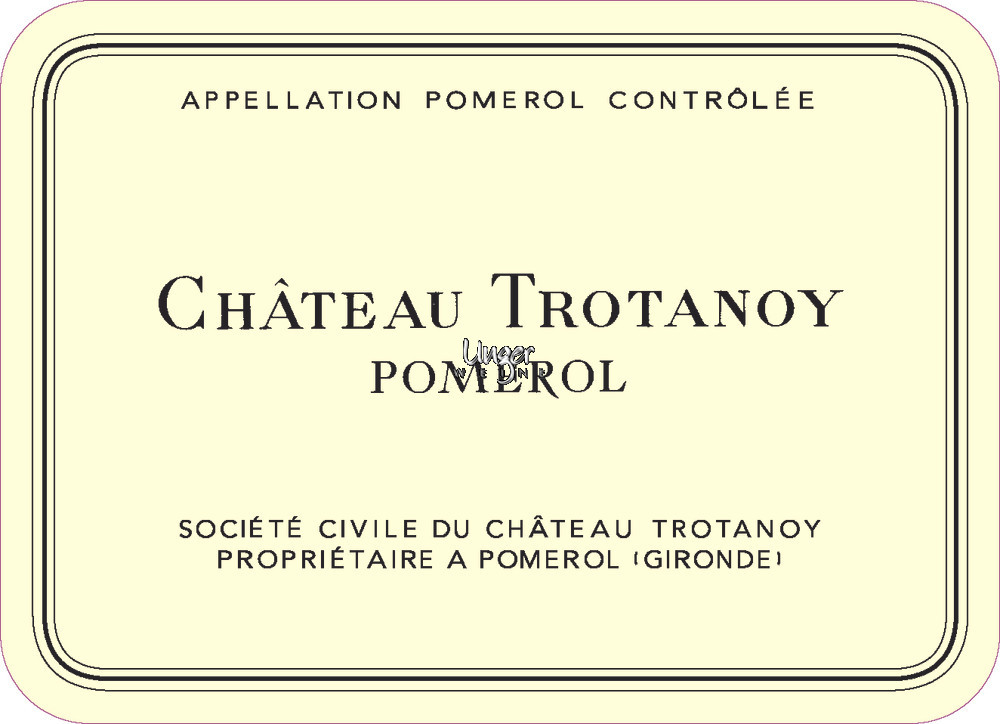 2019 Chateau Trotanoy Pomerol