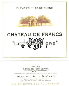 2020 Les Cerisiers Chateau de Francs Cotes de Francs