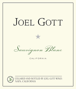 2018 Sauvignon Blanc Joel Gott Napa Valley