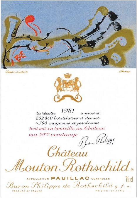Chateau Mouton Rothschild 1981