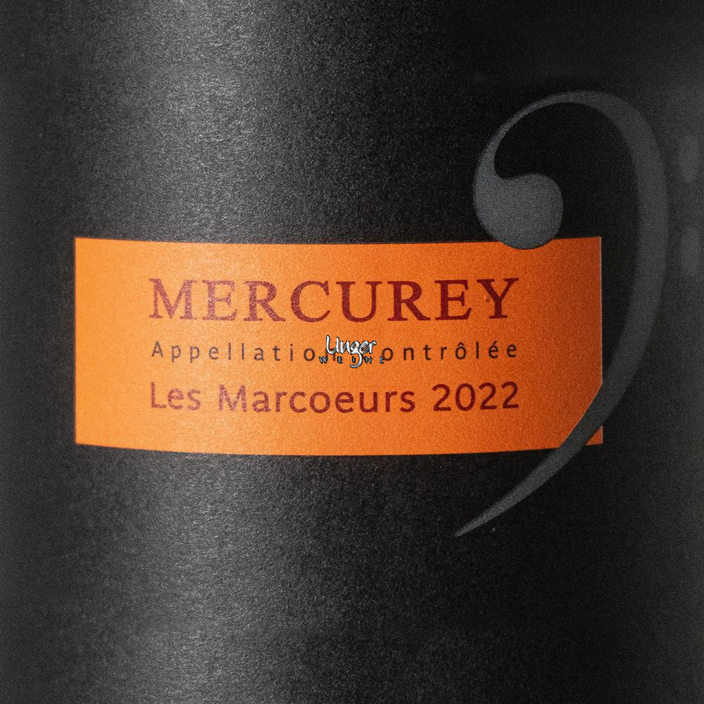 2022 Mercurey Rouge Les Marcoeurs Domaine Les Champs De L`Abbaye Cote Chalonnaise