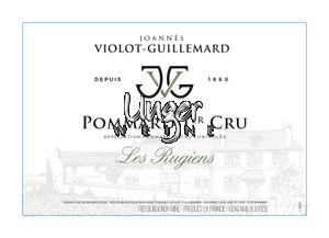 2022 Pommard Les Rugiens 1er Cru Joannes Violot-Guillemard Cote de Beaune