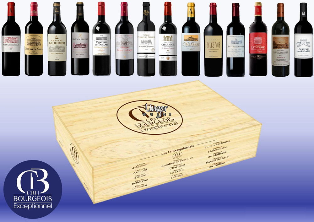 2020 Crus Bourgeois Exceptionnels Collection "LES 14 EXCEPTIONNELS" Bordeaux