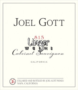 2017 Cabernet Sauvignon 815 Special Selection Joel Gott Napa Valley