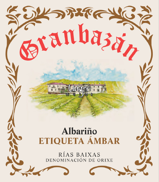 2021 Albarino Etiqueta Ambar Granbazan Rias Baixas