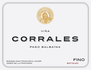 Vina Corrales Fino Sherry (bottled 2024) Bodegas y Vinedos Balbaina Jerez de la Frontera