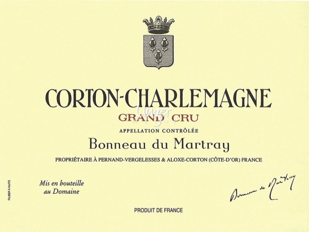 Bonneau du Martray - Corton Charlemagne Grand Cru 2017