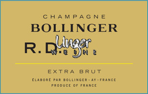 2008 Champagner Vintage R.D. Bollinger Champagne