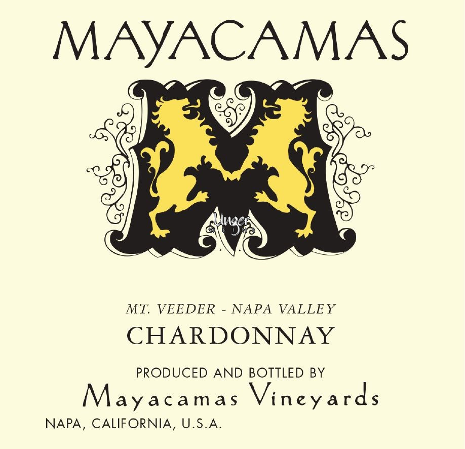 2019 Chardonnay Mount Veeder Mayacamas Napa Valley