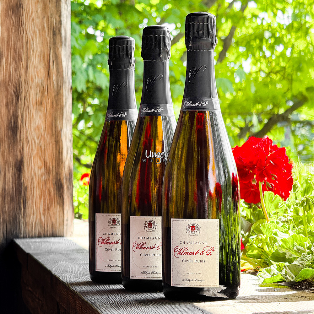 Muttertags Special Champagner Rubis Brut Rose 1er Cru Vilmart Champagne