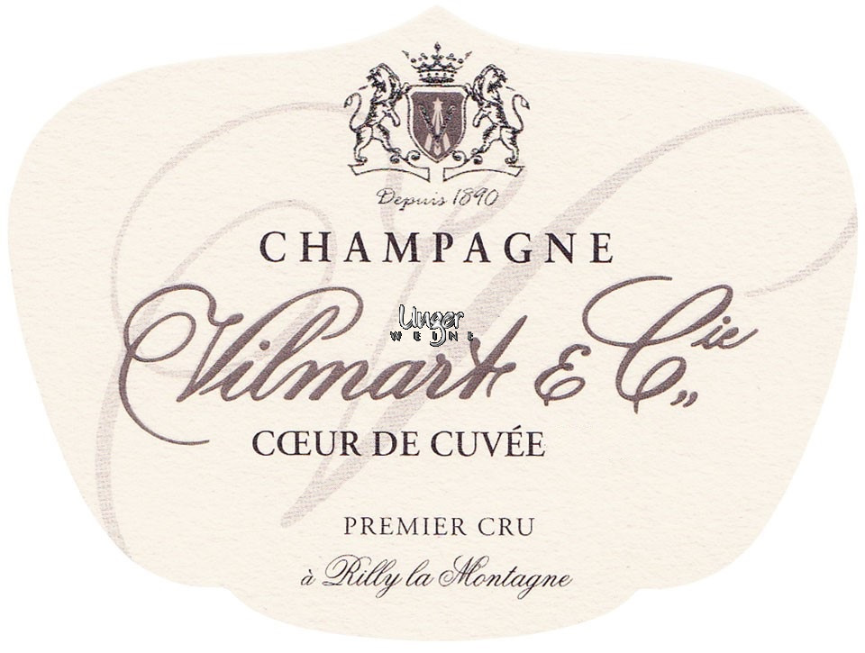 2016 Champagner Coeur de Cuvee Brut 1er Cru Vilmart Champagne