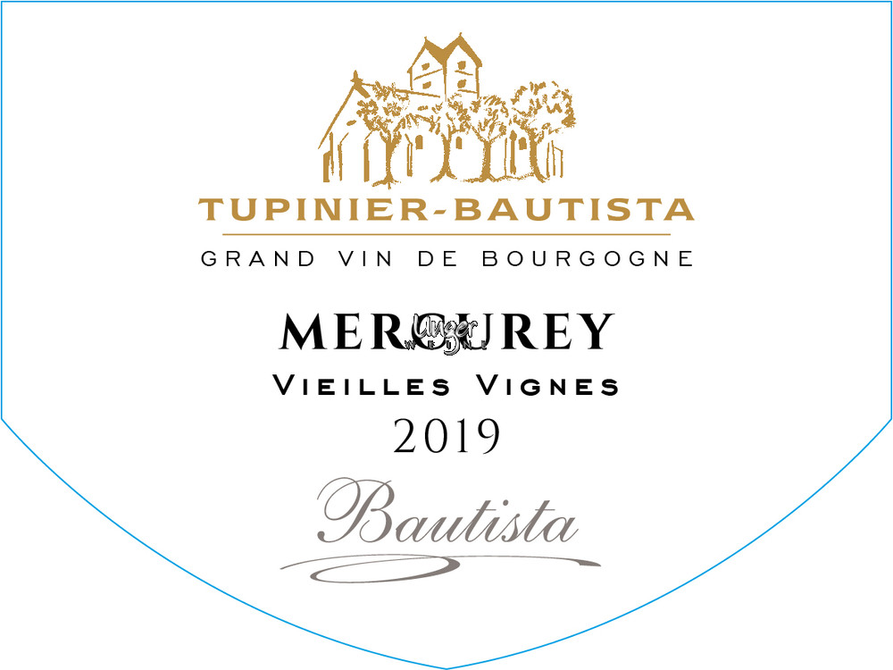 2019 Mercurey Vieilles Vignes Rouge Domaine Tupinier-Bautista Cote Chalonnaise