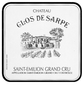 2006 Chateau Clos de Sarpe Saint Emilion