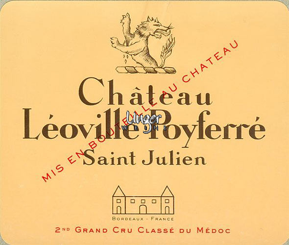 2020 Chateau Leoville Poyferre Saint Julien