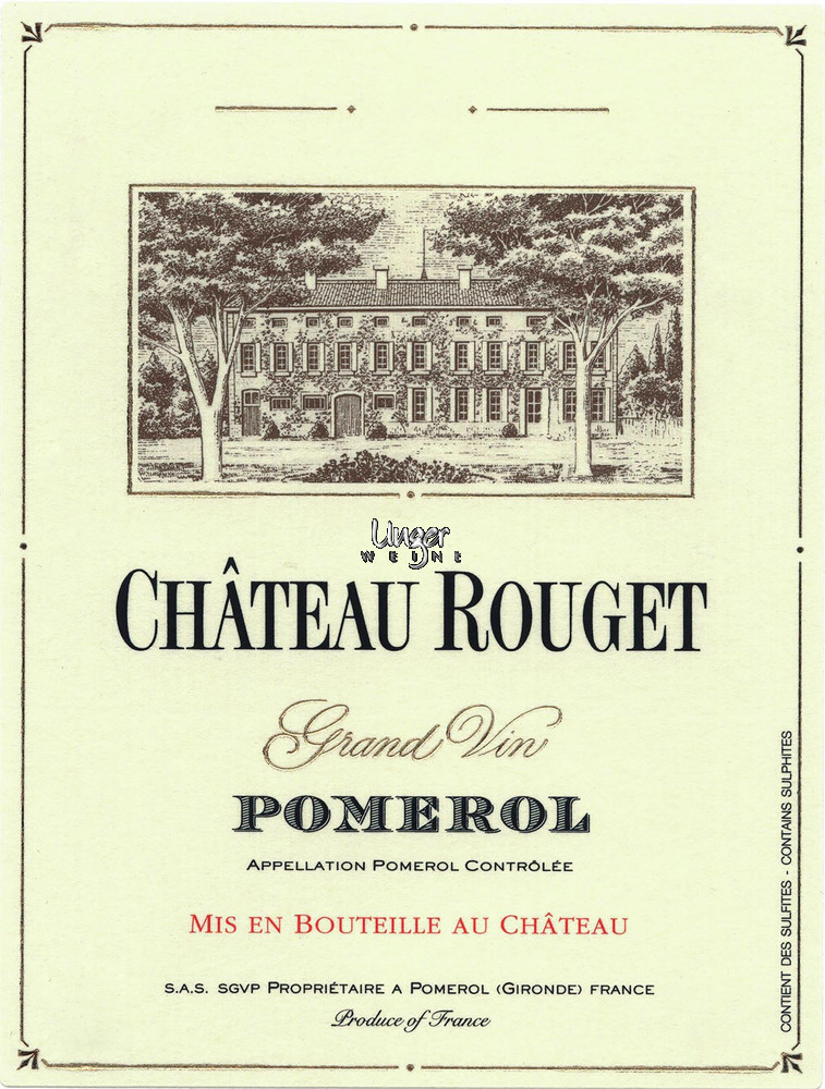2019 Chateau Rouget Pomerol