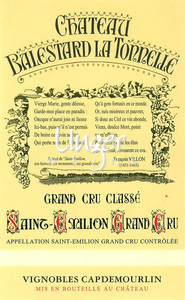 2000 Chateau Balestard La Tonnelle Saint Emilion