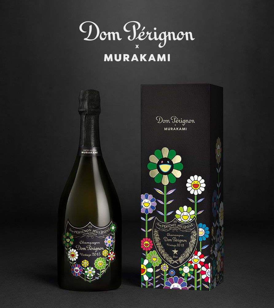 Moet et Chandon - Dom Perignon Champagner Brut Takashi Murakami Limited Edition 2015