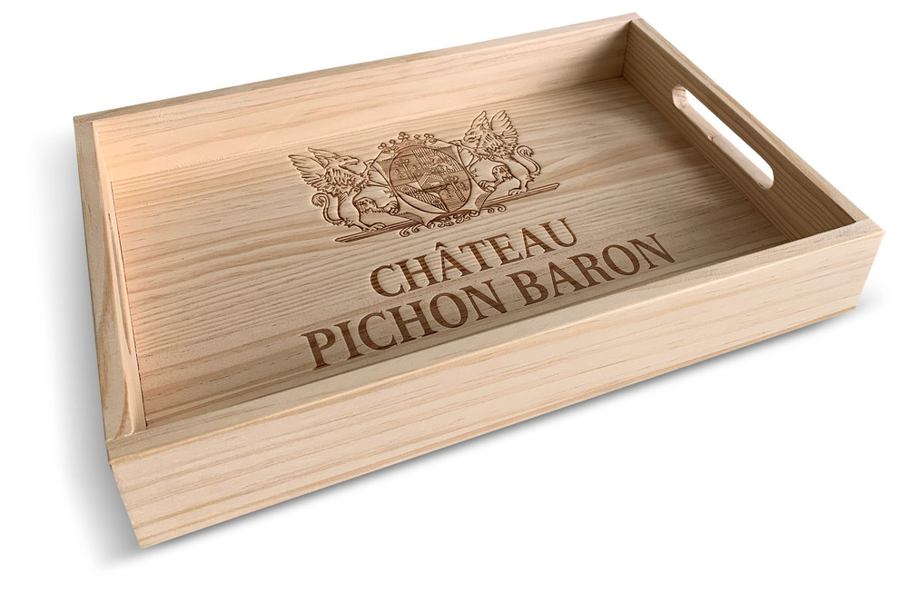 Unger Weine - Holztablett