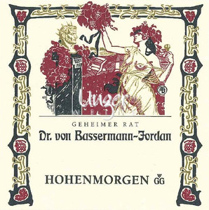 2022 Hohenmorgen Riesling Trocken GG Bassermann Jordan Pfalz