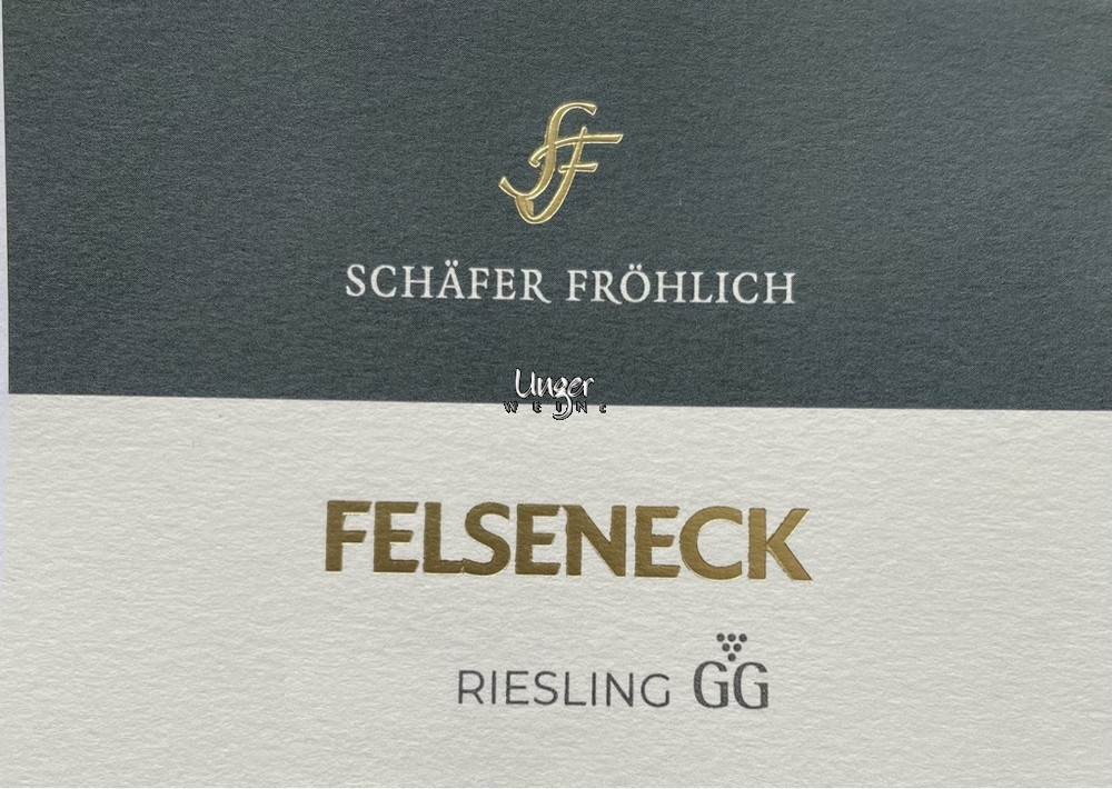 2021 Felseneck Riesling Grosses Gewächs Trocken Schäfer-Fröhlich Nahe