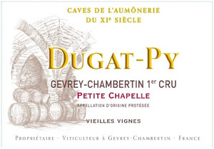 2020 Gevrey Chambertin Petite Chapelle 1er Cru Dugat Py Cote de Nuits