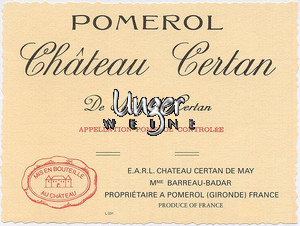 2019 Chateau Certan de May Pomerol