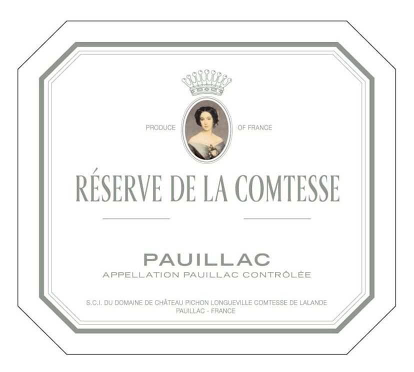 2008 Reserve de la Comtesse Chateau Pichon Comtesse de Lalande Pauillac