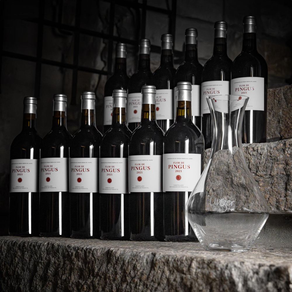 Dominio de Pingus - 12 Fl. Flor de Pingus + Decanter "Unger Weine" 2021