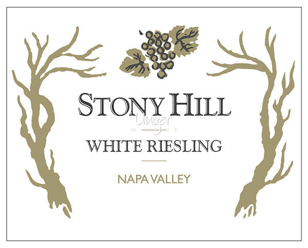 Stony Hill - White Riesling 2013