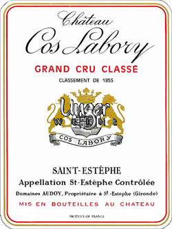 2016 Chateau Cos Labory Saint Estephe