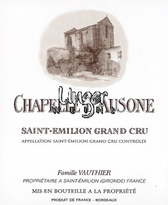 2020 Chapelle d´Ausone Chateau Ausone Saint Emilion