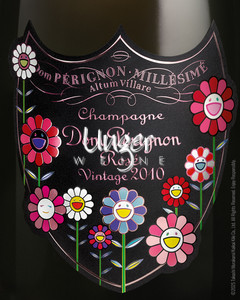 2010 Dom Perignon Champagner Brut Rose Takashi Murakami Limited Edition Moet et Chandon Champagne
