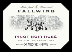 2022 Fallwind Pinot Noir Rose Kellerei St. Michael, Eppan Südtirol