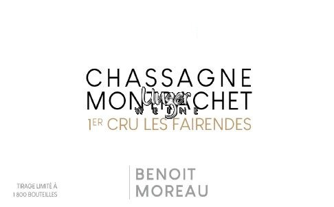 2020 Chassagne Montrachet Les Fairendes 1er Cru Benoit Moreau Cote d´Or
