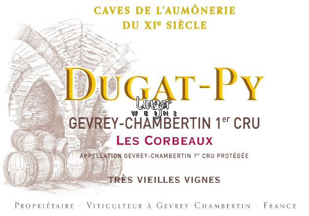 2022 Gevrey Chambertin Les Corbeaux 1er Cru Tres Vielles Vignes Dugat Py Cote de Nuits