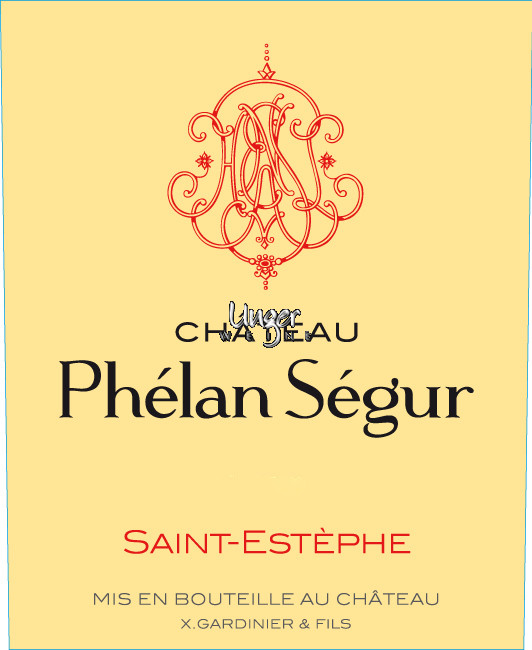 1998 Chateau Phelan Segur Saint Estephe