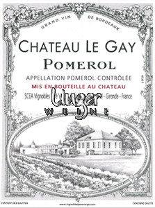 1990 Chateau Le Gay Pomerol