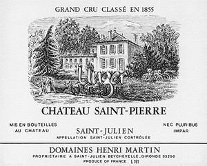 2012 Chateau Saint Pierre Saint Julien