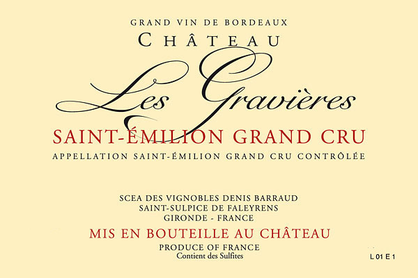 Chateau Les Gravieres 2018