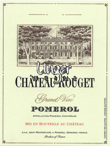 2019 Chateau Rouget Pomerol