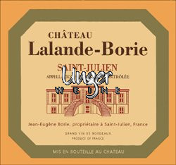 2005 Chateau Lalande Borie Saint Julien