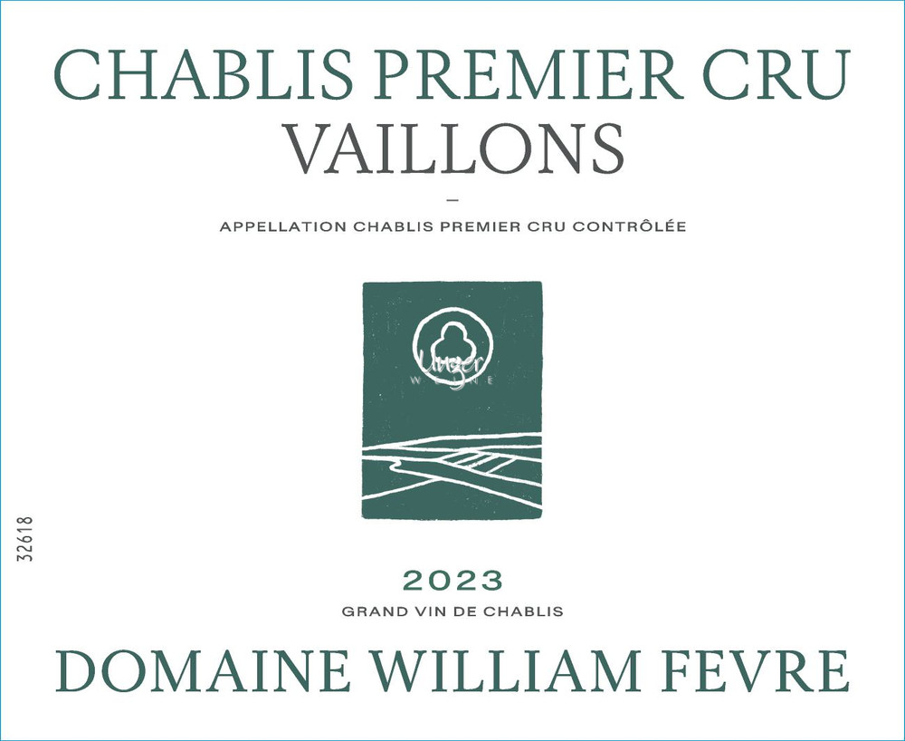 Domaine William Fevre - Chablis Vaillons Domaine 1er Cru 2023