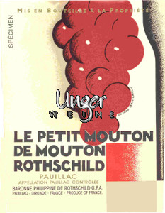 2015 Le Petit Mouton Chateau Mouton Rothschild Pauillac