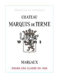 1986 Chateau Marquis de Terme Margaux