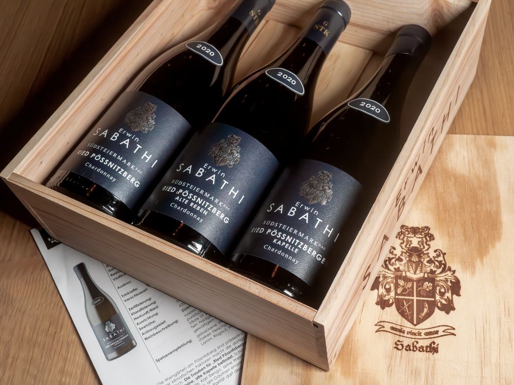 ⁨Sabathi, Erwin - Chardonnay Kollektion 2021⁩ ⁨2,25 L⁩