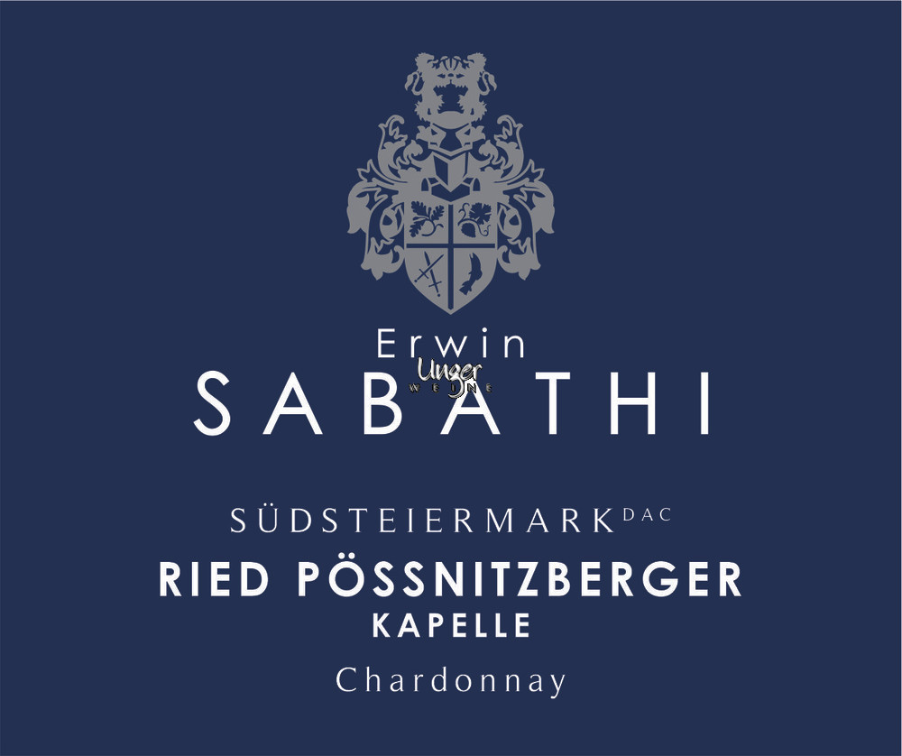 2020 Chardonnay Ried Pössnitzberger Kapelle Sabathi, Erwin Südsteiermark