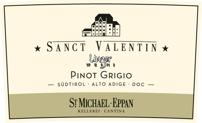 2019 St. Valentin Pinot Grigio Kellerei St. Michael-Eppan Südtirol