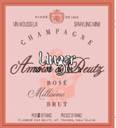 2013 Champagner Amour de Deutz Rose Deutz Champagne