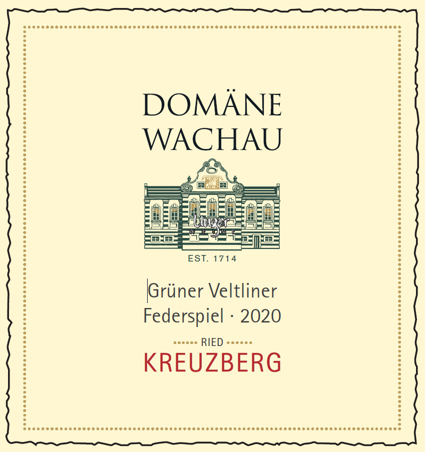 2020 Ried Kreuzberg Grüner Veltliner Federspiel Domäne Wachau Wachau
