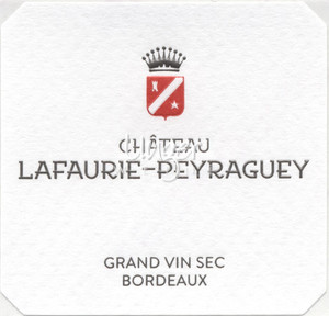 2019 Chateau Lafaurie Peyraguey blanc sec Chateau Lafaurie Peyraguey Bordeaux AC